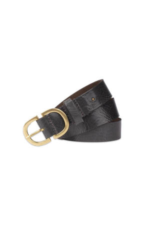 leren riem antraciet