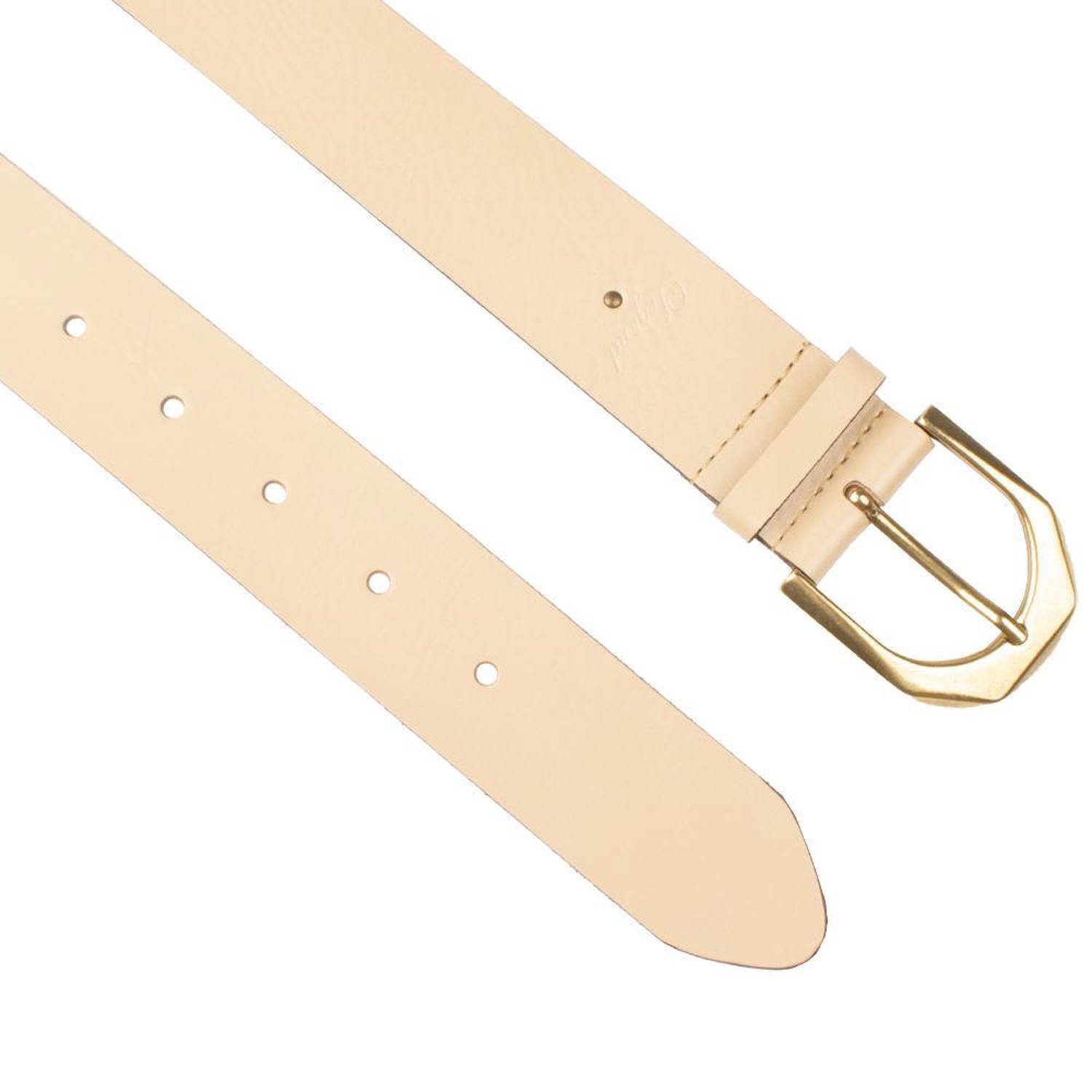 Legend leren riem beige