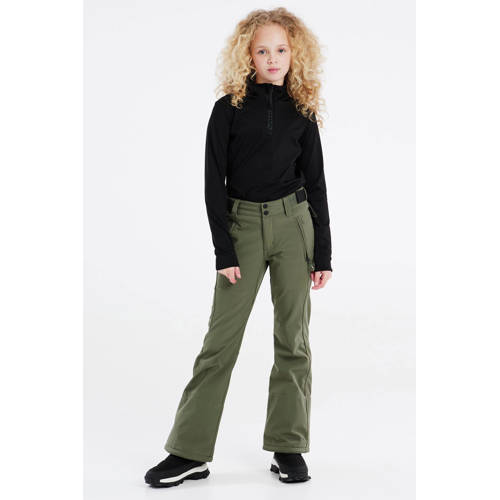 Protest softshell skibroek Lole Jr. olijfgroen afbeelding