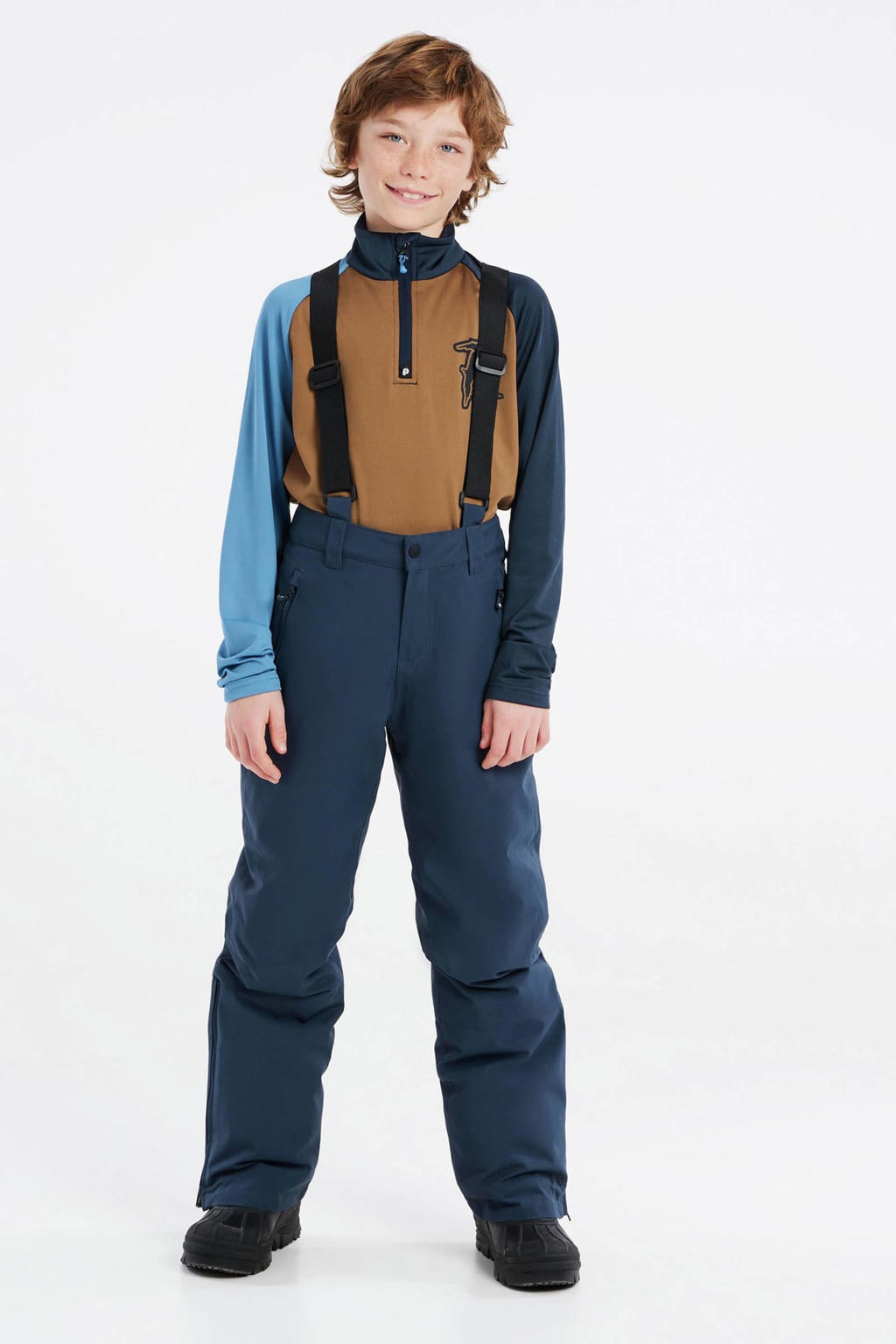Protest skibroek SPIKET donkerblauw