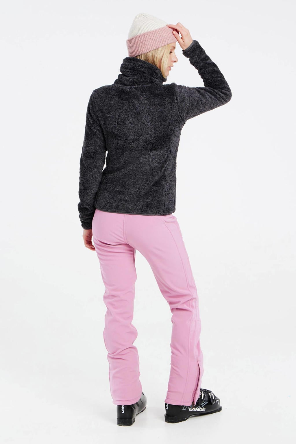 Protest teddy vest Riri grijs