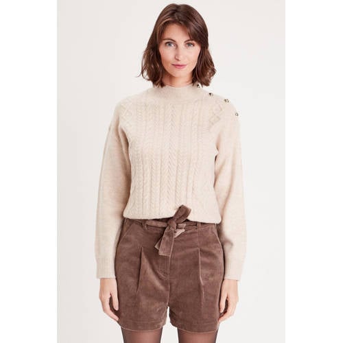 Cache Cache kabeltrui zand afbeelding