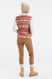 thumbnail: Protest fleece bodywarmer PRTTOMAMU bruin/terra/ecru