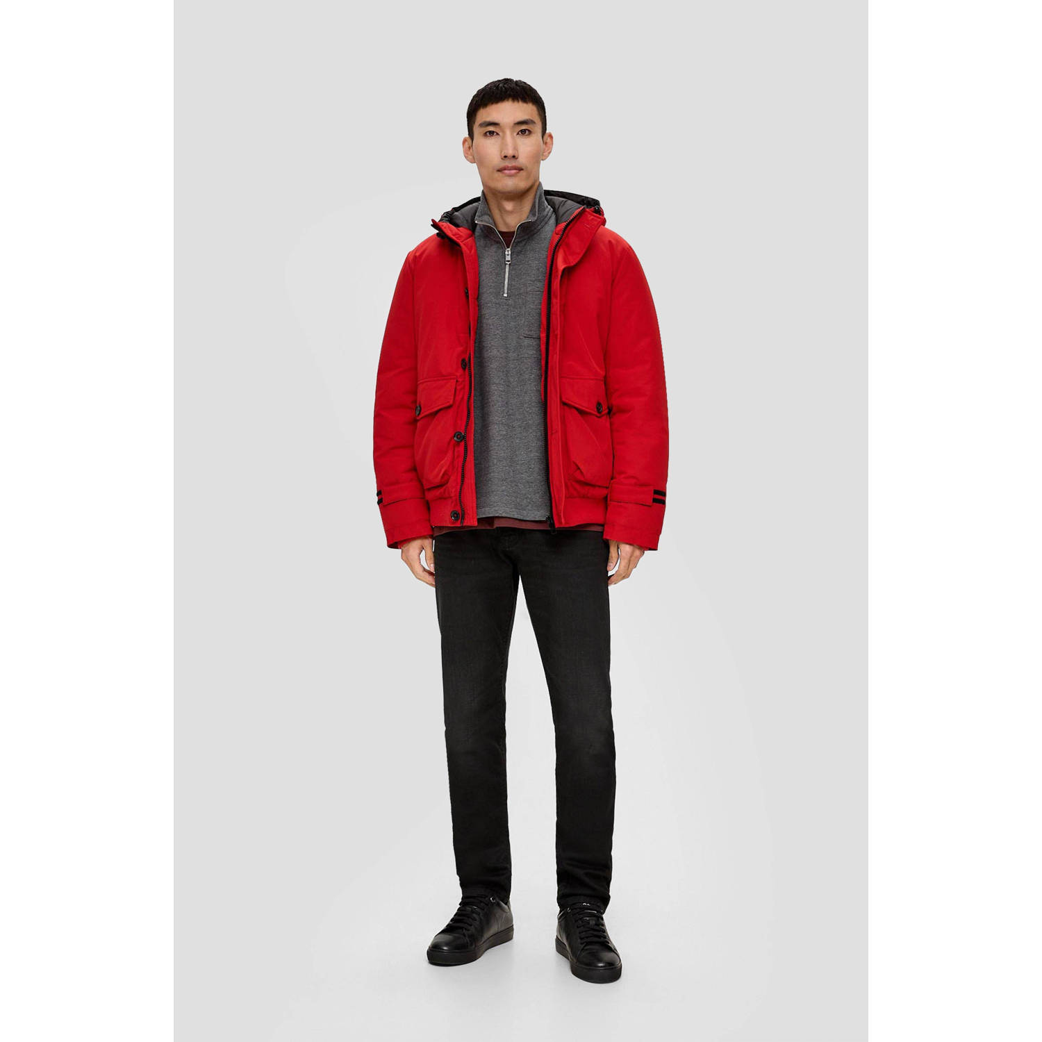 s.Oliver sweater antraciet