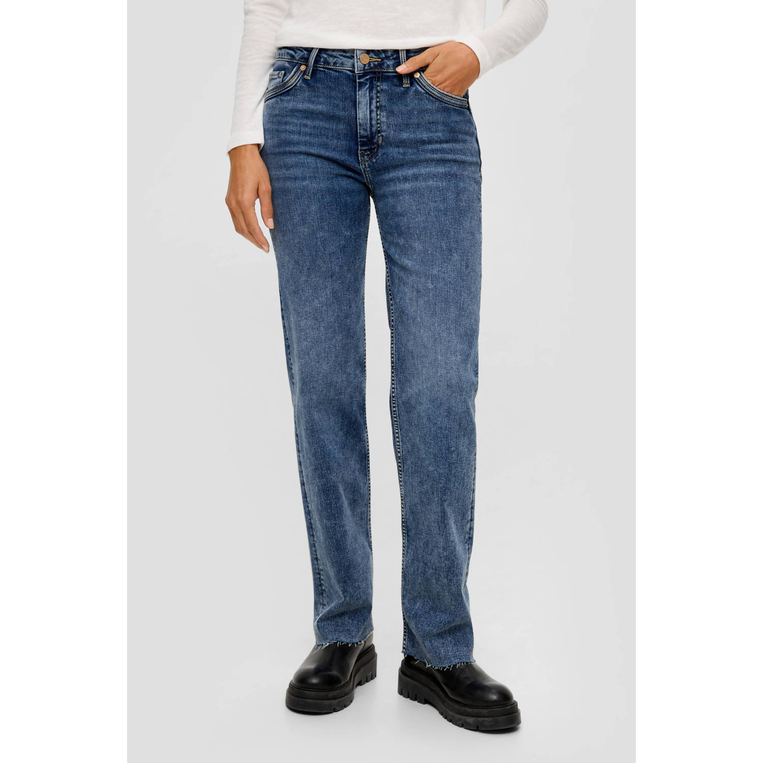 s.Oliver straight jeans blue