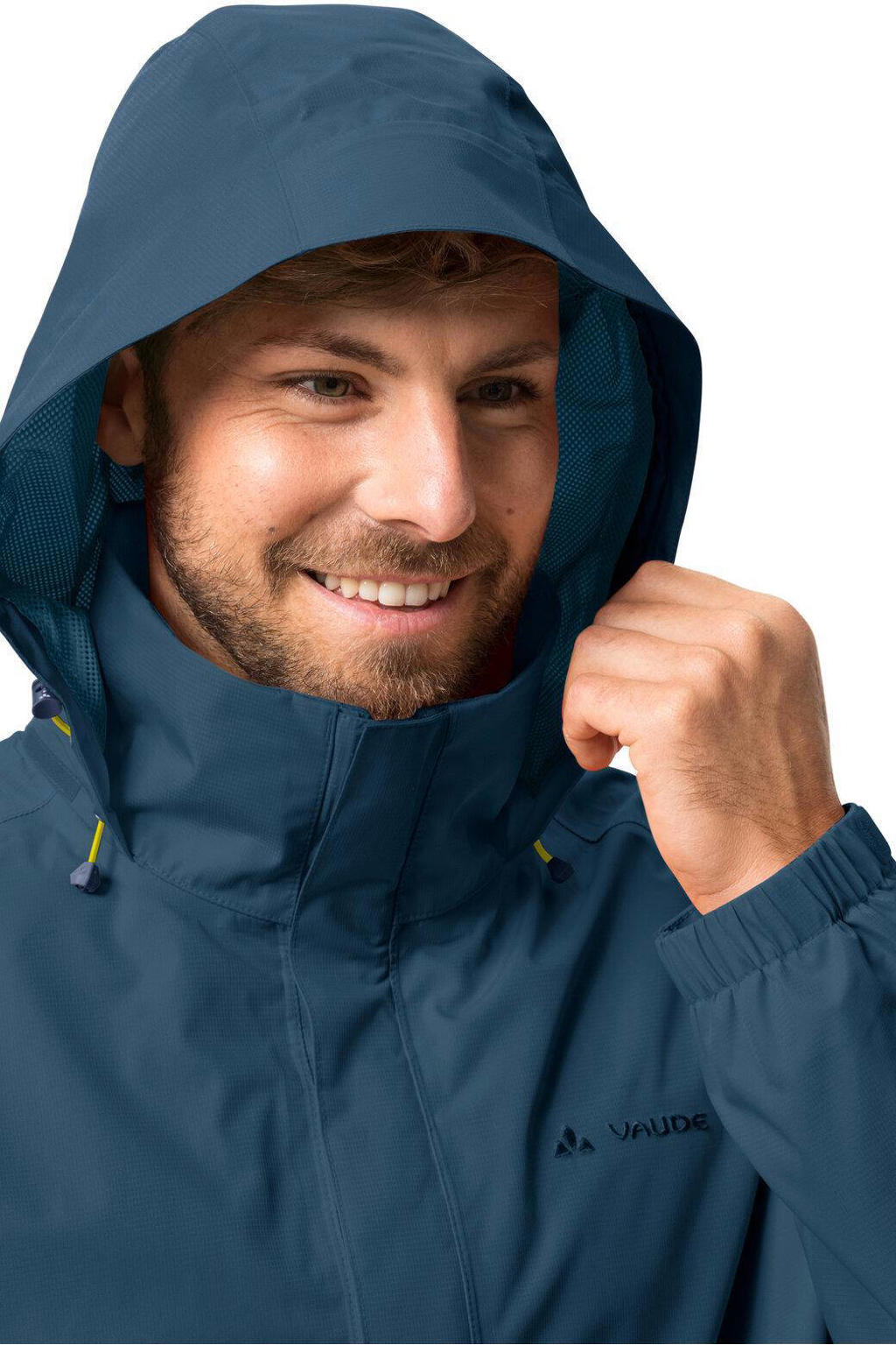 VAUDE regenjas Escape Light Jacket blauw wehkamp