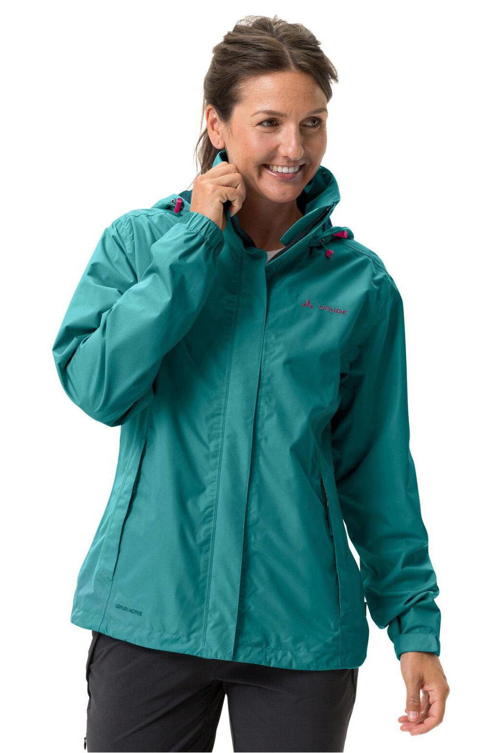 VAUDE regenjas Escape Light Jacket petrol wehkamp