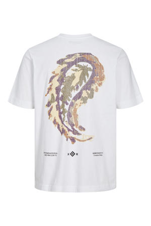 oversized T-shirt JORGRACIA met biologisch katoen bright white