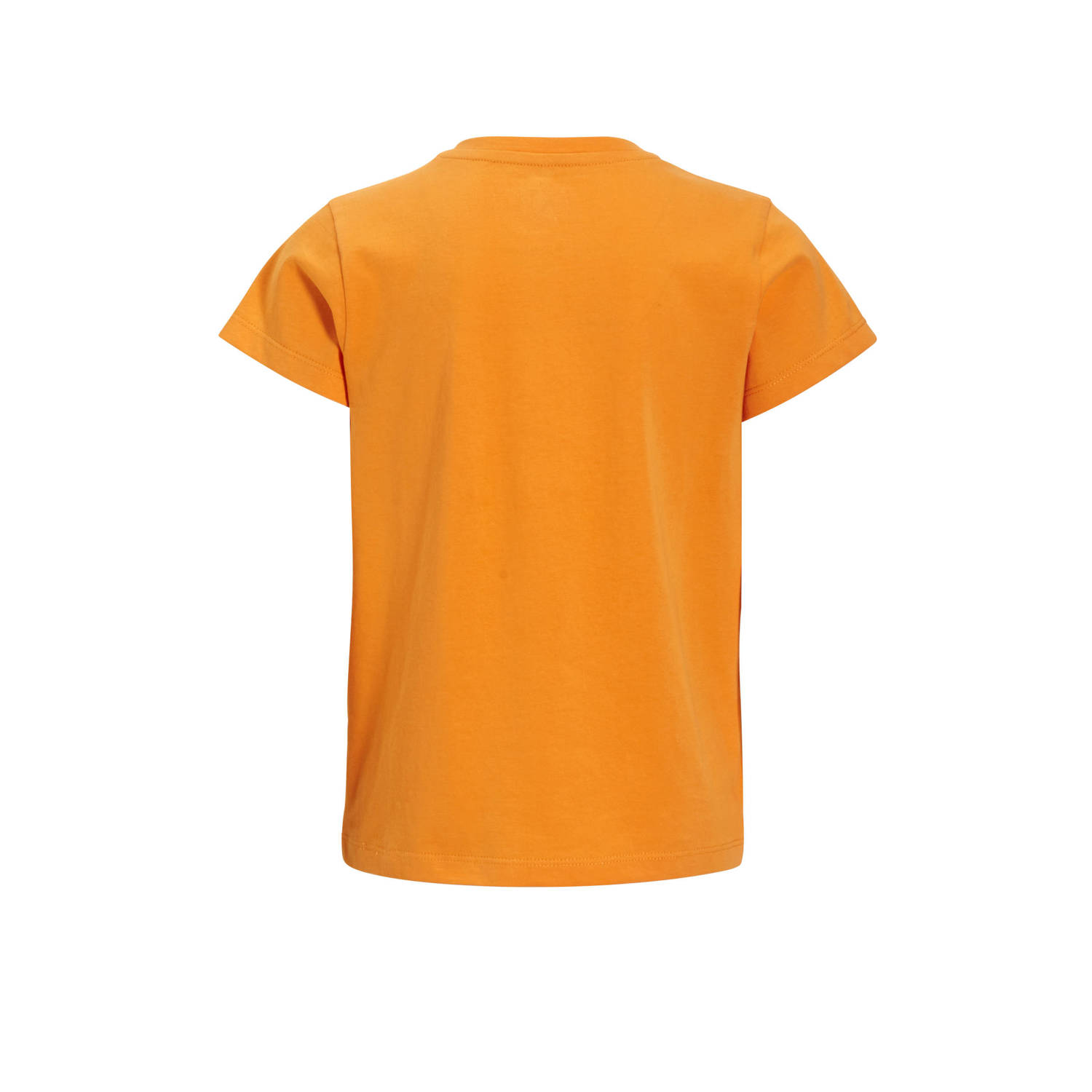 anytime basic T-shirt oranje