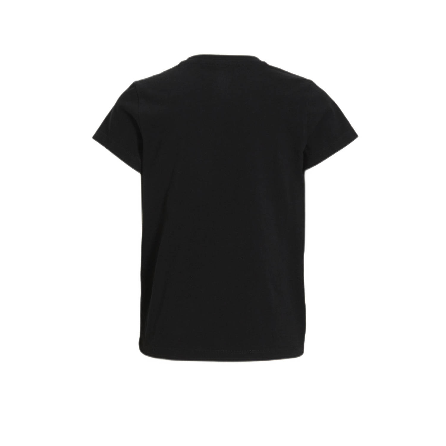 anytime basic T-shirt zwart