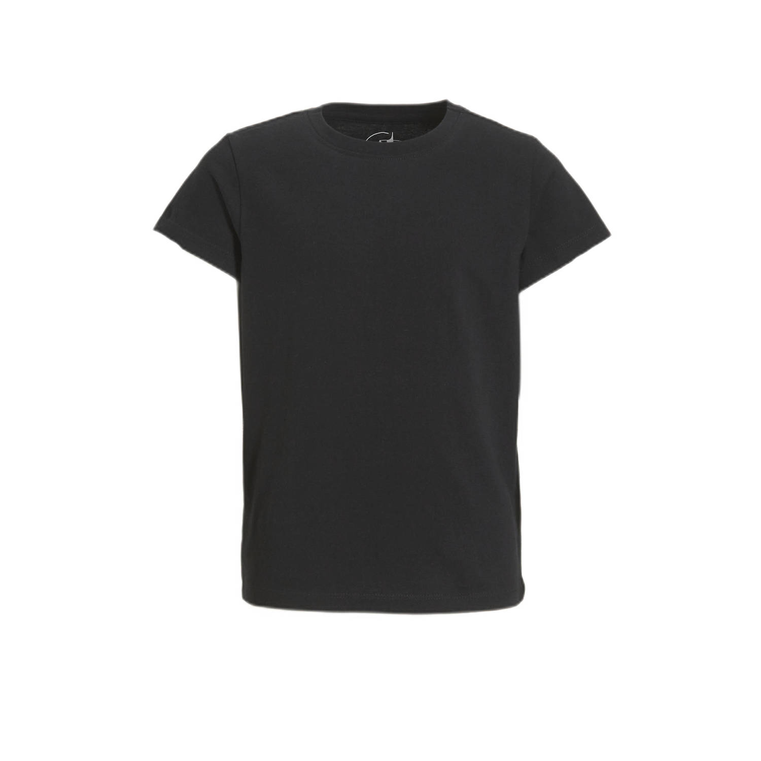 anytime basic T-shirt zwart