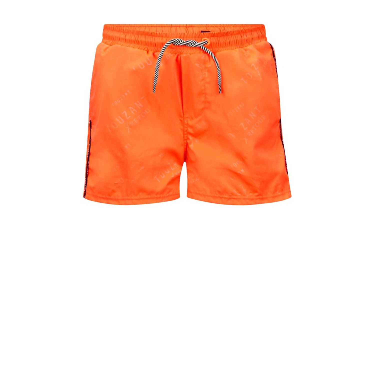 Retour Jeans Retour X Touzani zwemshort Freestyle oranje Jongens Polyester Effen 146 152