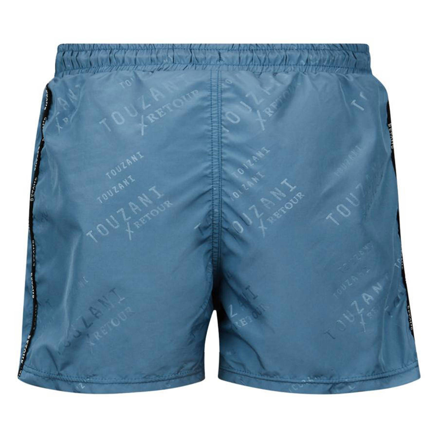 Retour Jeans Retour X Touzani zwemshort Freestyle blauw