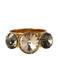 Otazu gold plated ring met Swarovski kristallen Blossom