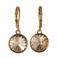 Otazu gold plated oorbellen met Swarovski kristallen Blossom