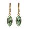 Otazu gold plated oorbellen met Swarovski kristallen Blossom