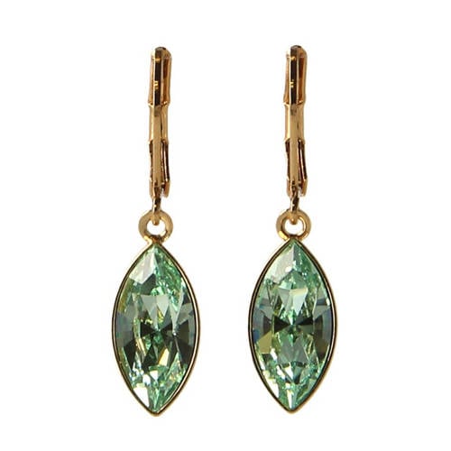 Otazu gold plated oorbellen met Swarovski kristallen Blossom afbeelding