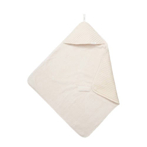 Koeka Oslo omslagdoek met wafel/teddy 100x100 cm naturel afbeelding
