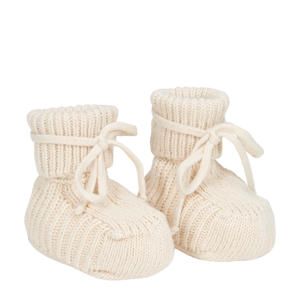 Nuts baby slofjes offwhite