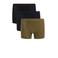 WE Fashion Blue Ridge boxershort - zwart/blauw/groen (set van 3)