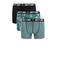 WE Fashion Blue Ridge boxershort - mintgroen/zwart (set van 3)