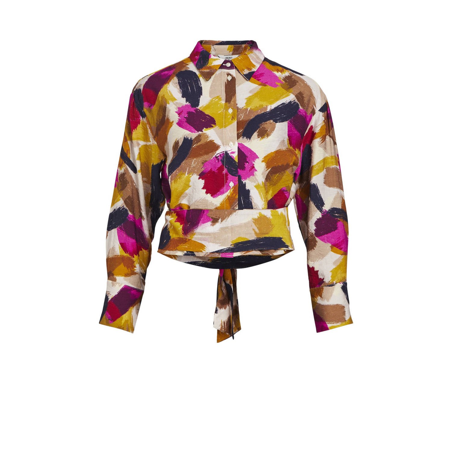 OBJECT blouse OBJTERRY met all over print multi