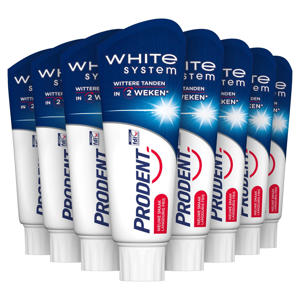 Wehkamp Prodent White System tandpasta - 12 x 75 ml aanbieding