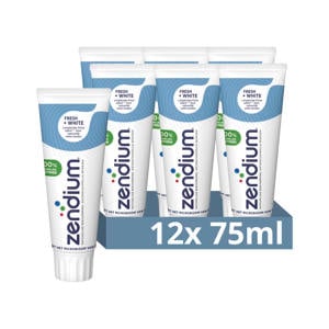 Fresh+White tandpasta - 12 x 75 ml