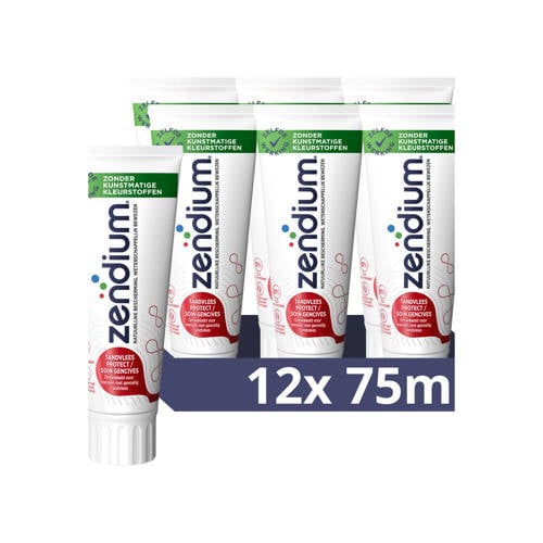 Wehkamp Zendium Tandvlees Protect tandpasta - 12 x 75 ml aanbieding
