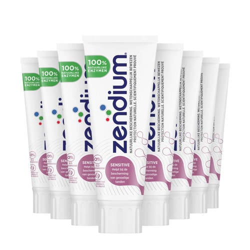 Wehkamp Zendium Sensitive tandpasta - 12 x 75 ml aanbieding