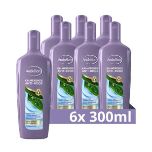 Kalmerende Anti-Roos shampoo - 6 x 300 ml - voordeelverpakking