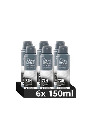 Invisible Dry anti-transpirant deodorant spray - 6 x 150 ml