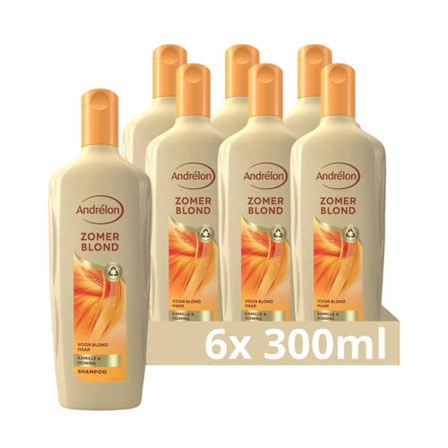 Wehkamp Andrélon Zomer Blond shampoo - 6 x 300 ml aanbieding