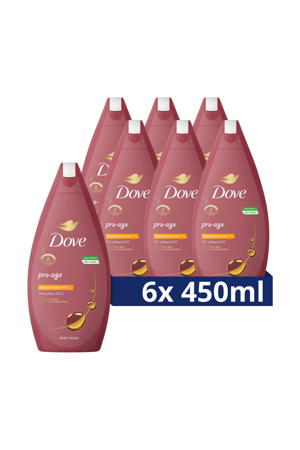 Pro Age douchegel - 6 x 450 ml - voordeelverpakking