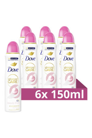 Beauty Finish anti-transpirant deodorant spray  - 6 x 150 ml