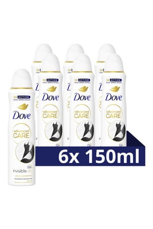 Invisible Dry anti-transpirant deodorant spray  - 6 x 150 ml