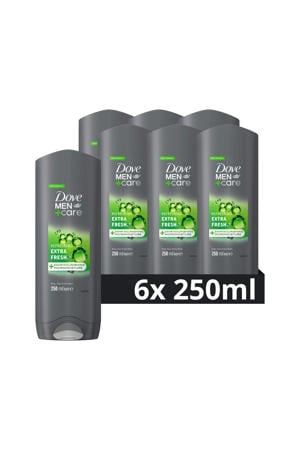 Extra Fresh 3-in-1 douchegel - 6 x 250 ml