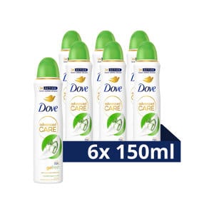 Cucumber & Green Tea anti-transpirant deodorant spray - 6 x 150 ml