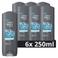 Dove Men+Care Clean Comfort 3-in-1 douchegel - 6 x 250 ml