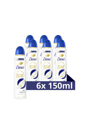 Original anti-transpirant deodorant spray - 6 x 150 ml