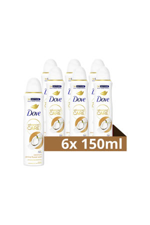 Coconut & Jasmine Flower anti-transpirant deodorant spray - 6 x 150 ml