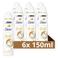 Dove Advanced Care Coconut & Jasmine Flower anti-transpirant deodorant spray  - 6 x 150 ml