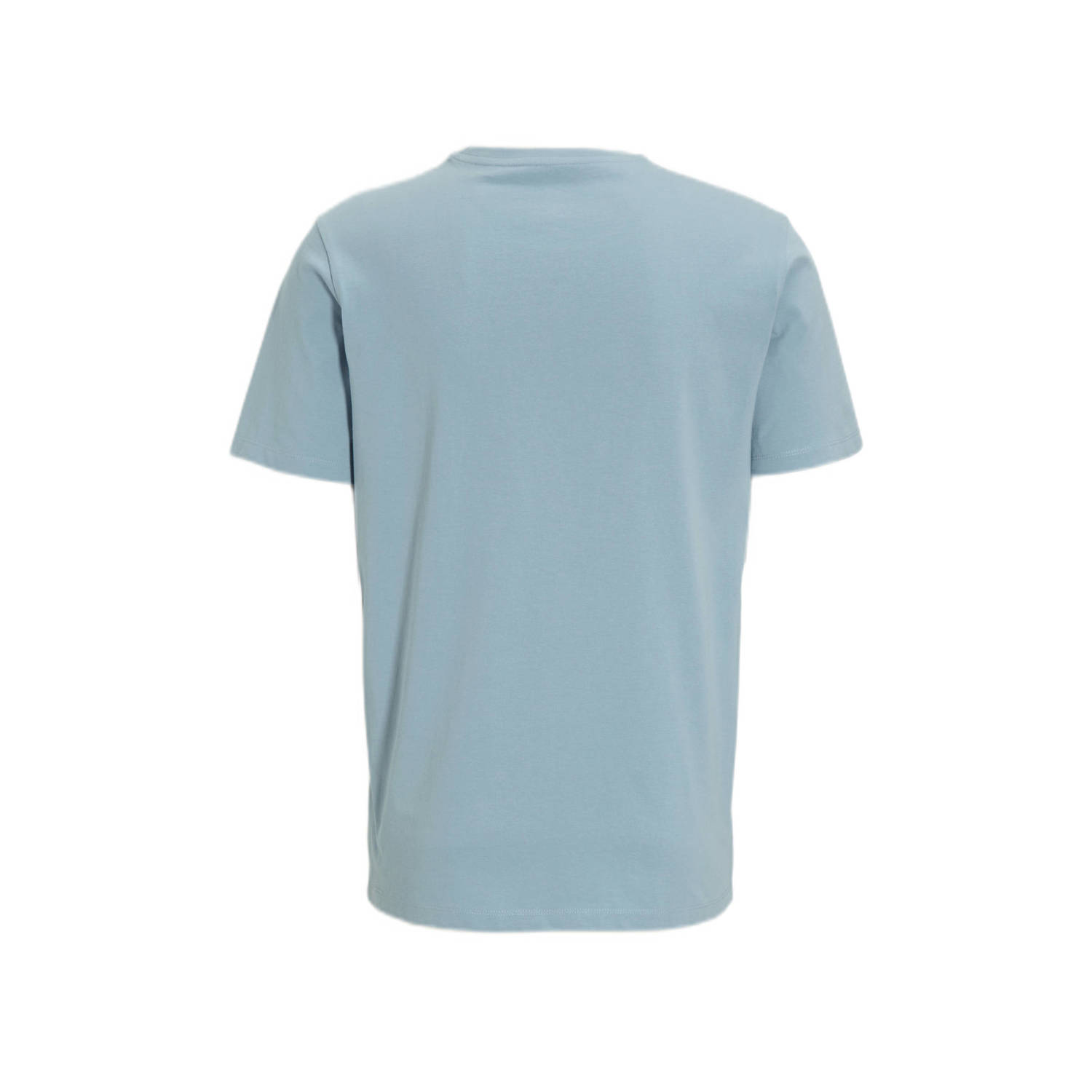 anytime T-shirt grijsblauw