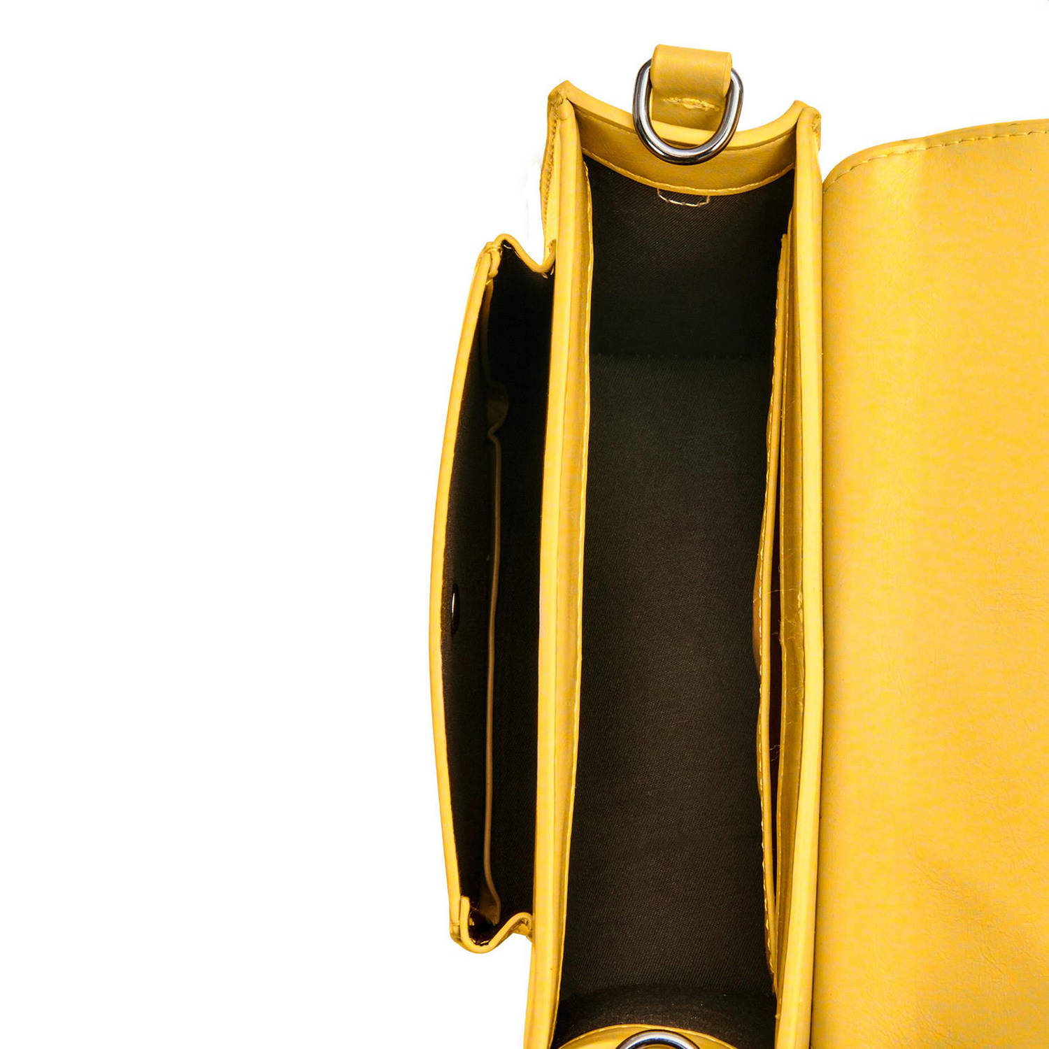HVISK metallic crossbody tas Cayman Pocket Shiny goudkleurig