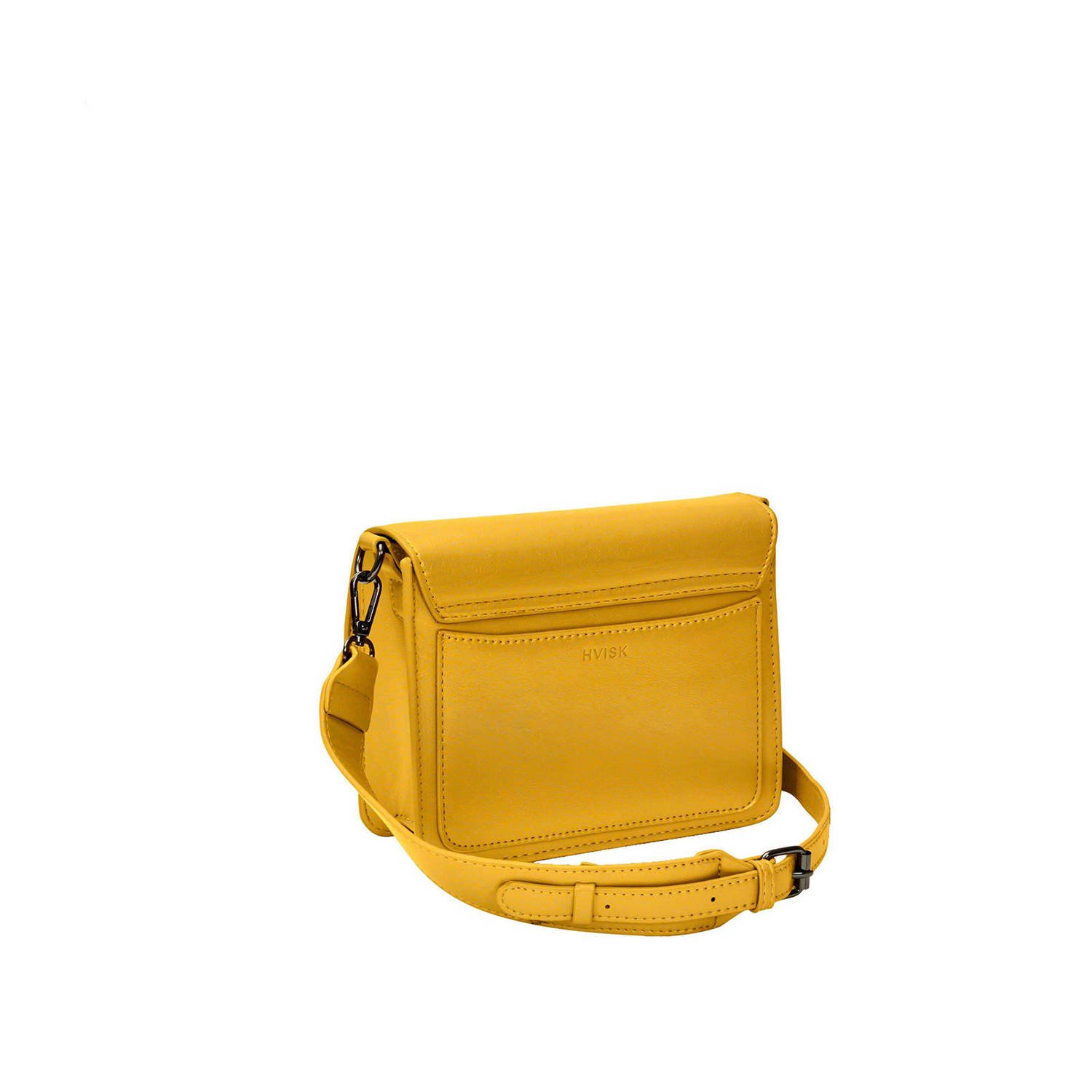 HVISK metallic crossbody tas Cayman Pocket Shiny goudkleurig