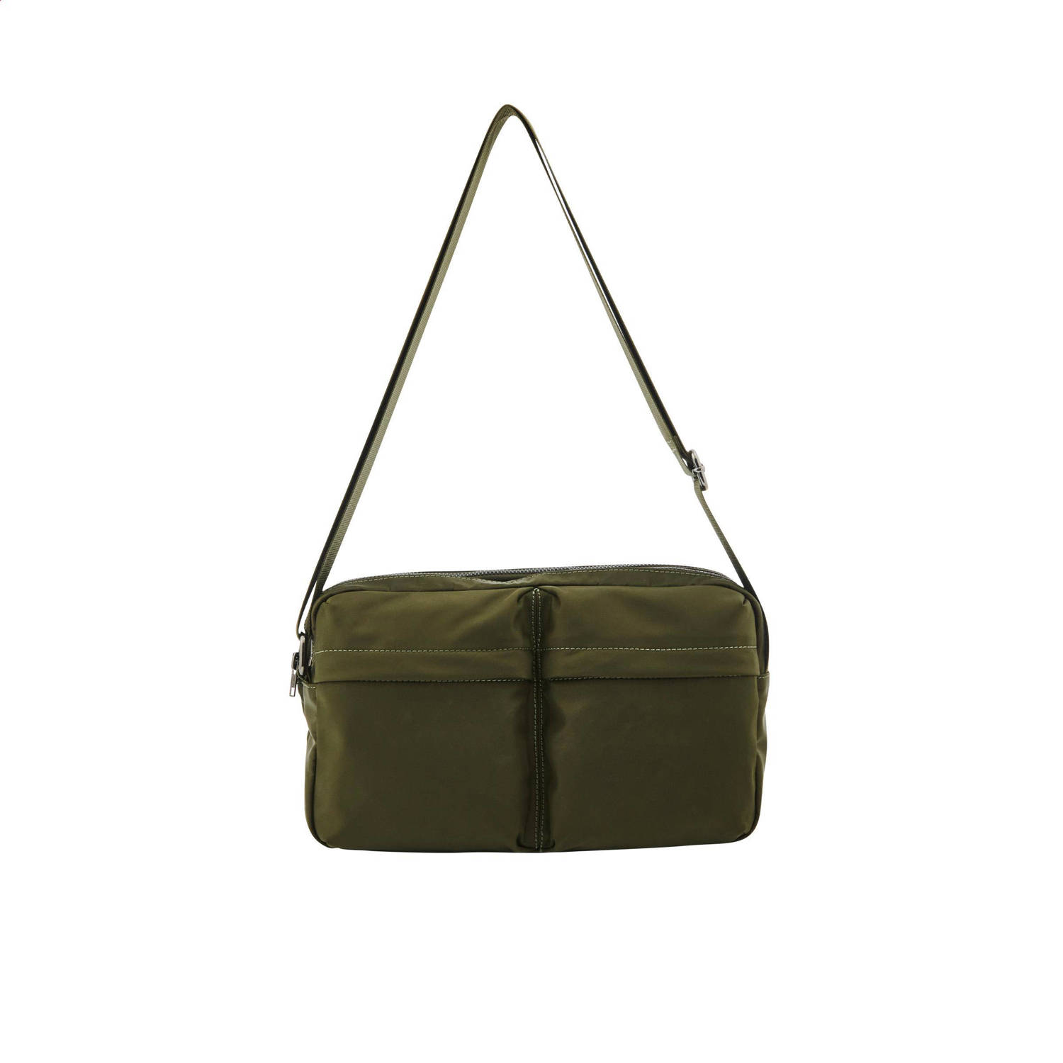 HVISK crossbody tas Vale Matte donkergroen