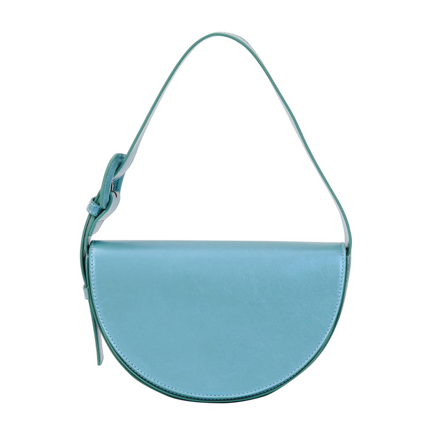 HVISK schoudertas Nomi Shiny blauw