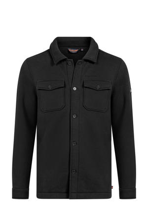 fleece outdoor overhemd Ruka zwart