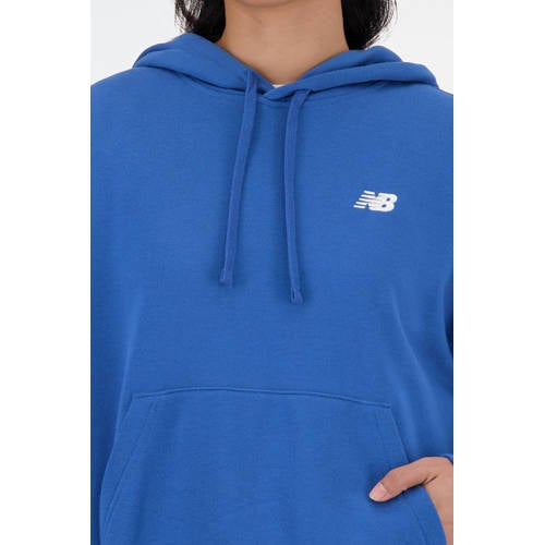 New Balance hoodie kobaltblauw