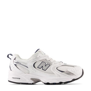 530 sneakers wit/donkerblauw